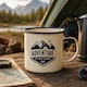 image 2 of Wayfarer's Campfire Enamel Mug Cream 354ml