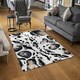 image 2 of Leopard Print with Blue (Rug) Multi | XL: 160x230cm
