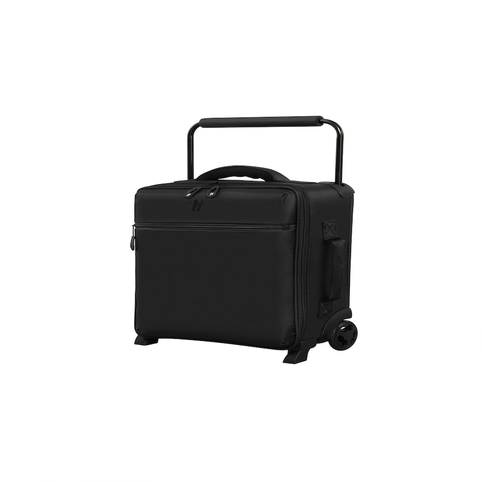 image 1 of IT Luggage Atmospheric Black Underseat Suitcase Black | Cabin Bag