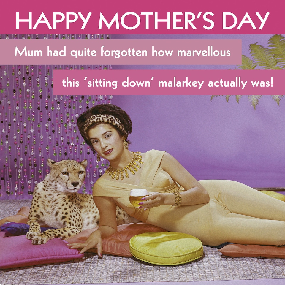 image 1 of Forgotten How Marvellous Sitting Down Was... - Funny Mother's Day Card