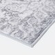 image 3 of OHS Flat Vintage Washed Carpet Floor Rug Runner, 50x120cm - Grey