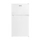 image 1 of HYE 88L Under Counter Fridge Freezer 46cm Freestanding - White RF01UCFF88W23