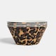 image 4 of OHS Summer Print Plastic Picnic Bowls Set of 4 Lightweight Outdoor