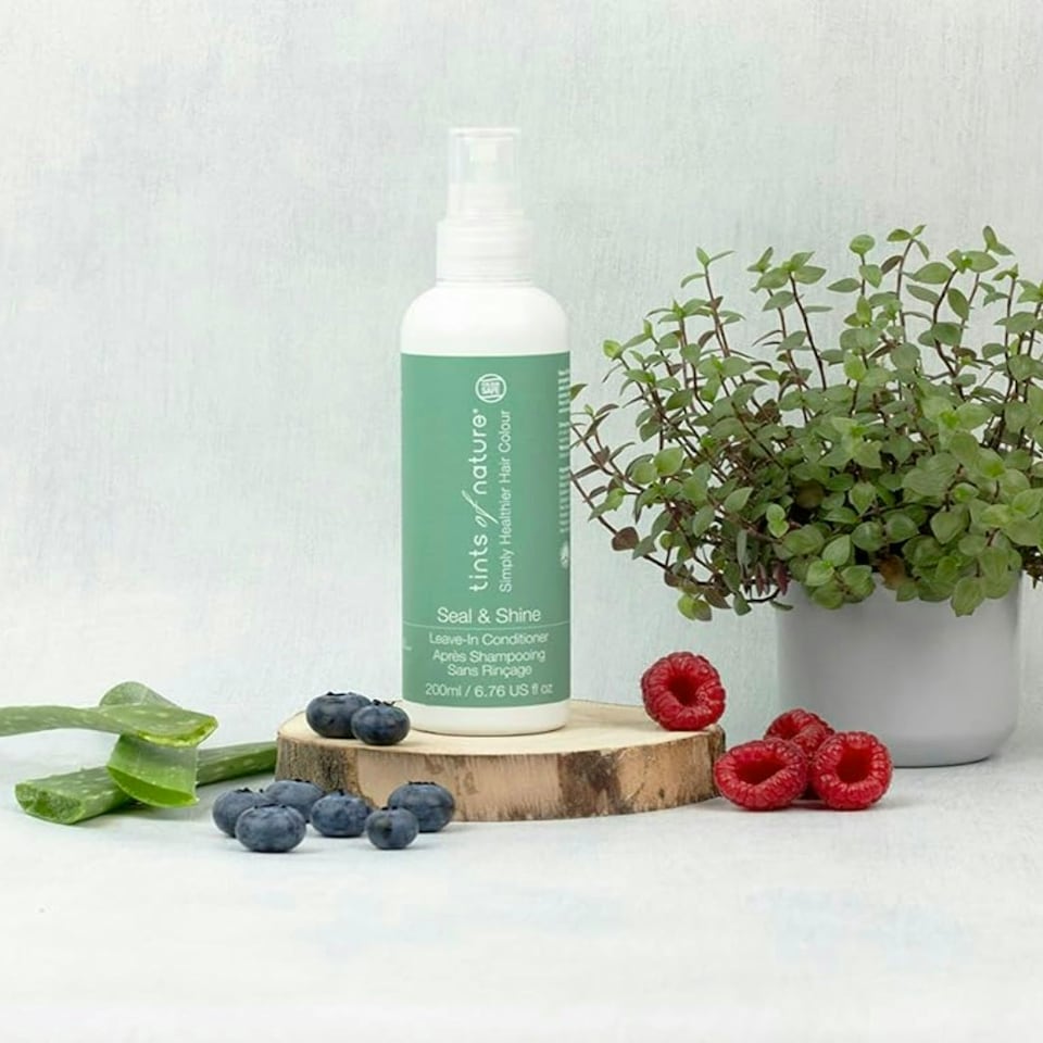 image 1 of Tints of Nature Organic Seal & Shine Leave-In Conditioner, 200ml