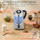 image 5 of HOMCOM Electric Kettle, 1.7L 3KW Water Kettle with UK Strix Thermostat