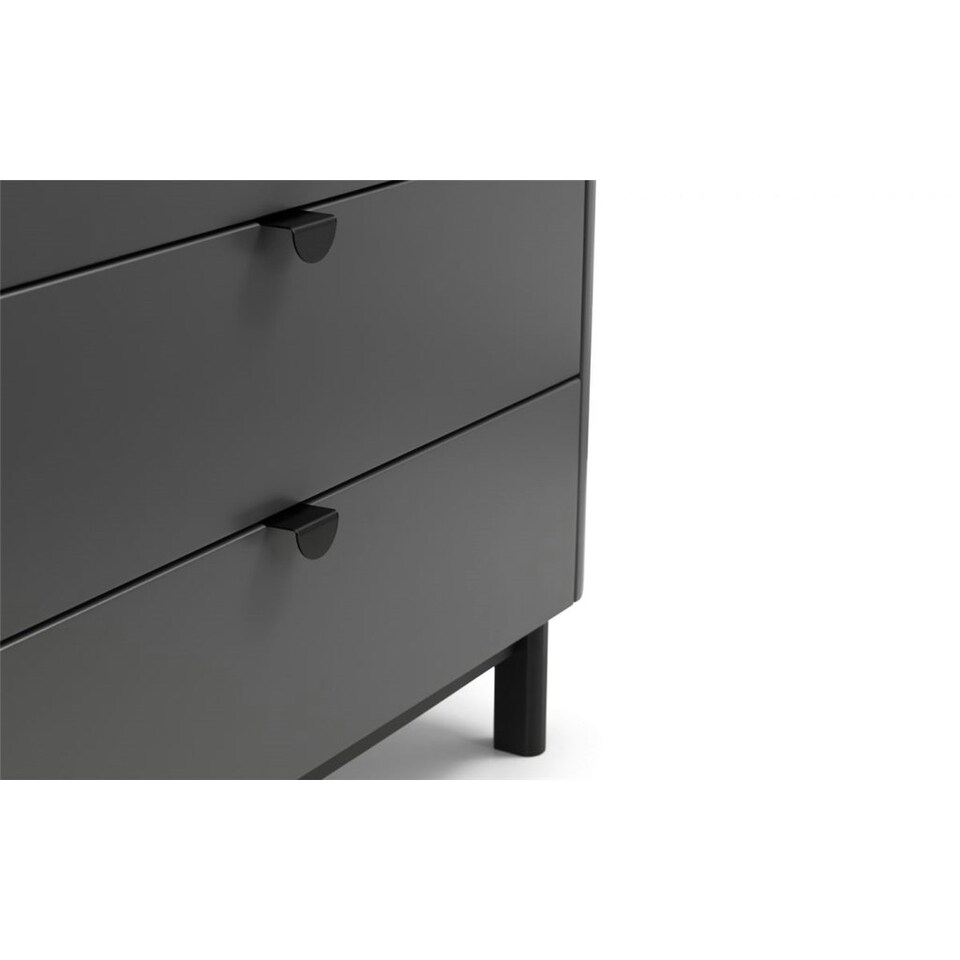 image 1 of Storm Grey 4 Drawer Chest