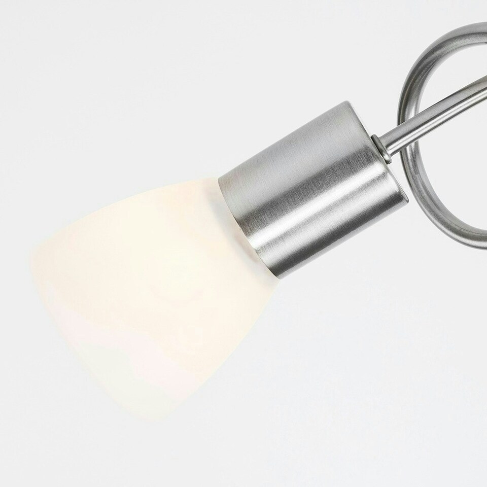 image 1 of ValueLights Kololi 3 Way Silver Ceiling Bar Light