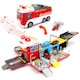 image 6 of Fire Rescue Play Set with Helicopter, Fire Station, Vehicles, Lights & Sounds – Includes 22 Accessories for Action-Packed Role Play