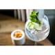 image 3 of BarCraft Handmade Ribbed Gin Glasses Gift Box Set of 2