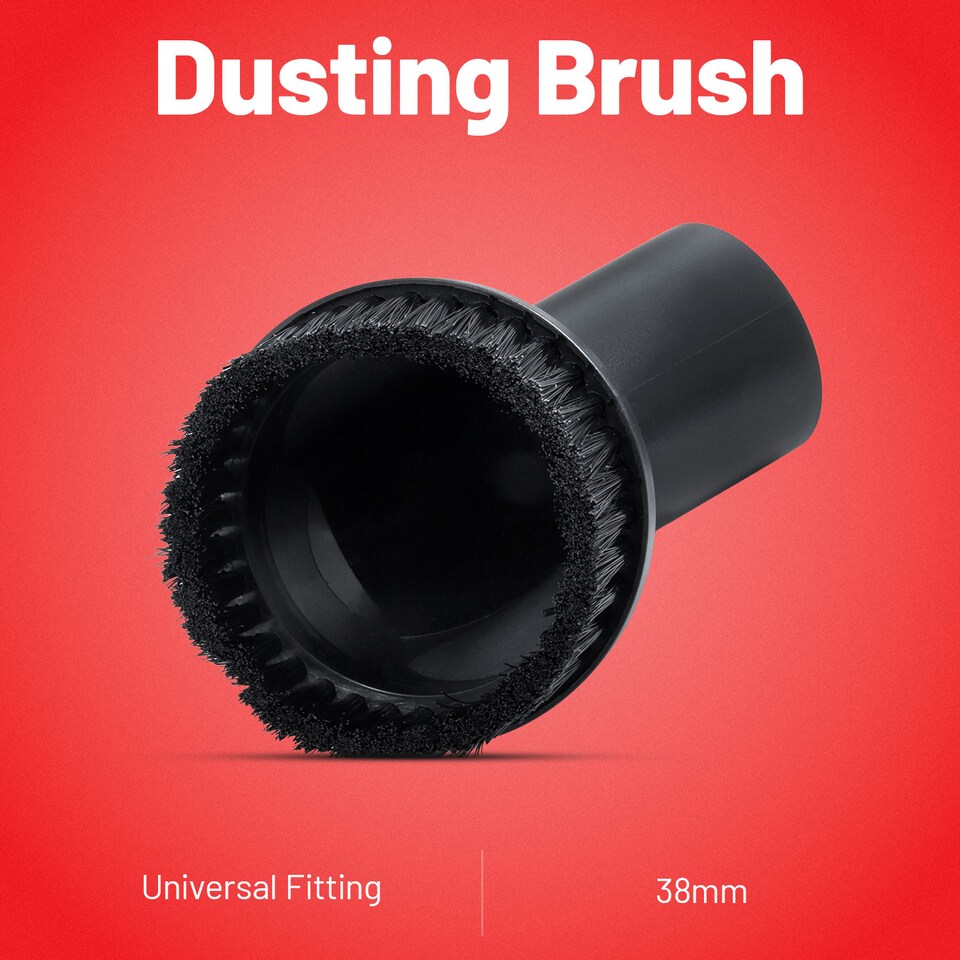 image 1 of Reliapart Round Dusting Brush Compatible for 38mm Vacuum Connections SPPV43052