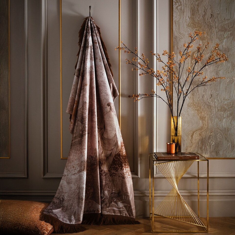 image 1 of Laurence Llewelyn-Bowen Venus Primavera Throw Natural