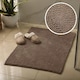 image 3 of Chenille Bobble Bath Mat Non-Slip 50 x 80cm - Sage Green