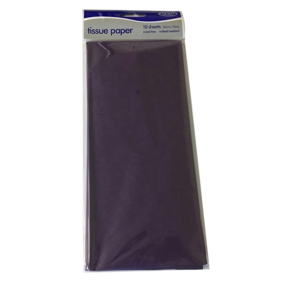 image 1 of Acid Free Purple Tissue Paper 10 Sheets