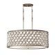 image 1 of Lucia 3 Light Ceiling Cylindrical Pendant Polished Silver, E27
