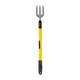 image 1 of Green Blade Telescopic Stainless Steel Garden Fork - Yellow