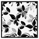 image 2 of Black & white floral (Picture Frame) Grey | XS