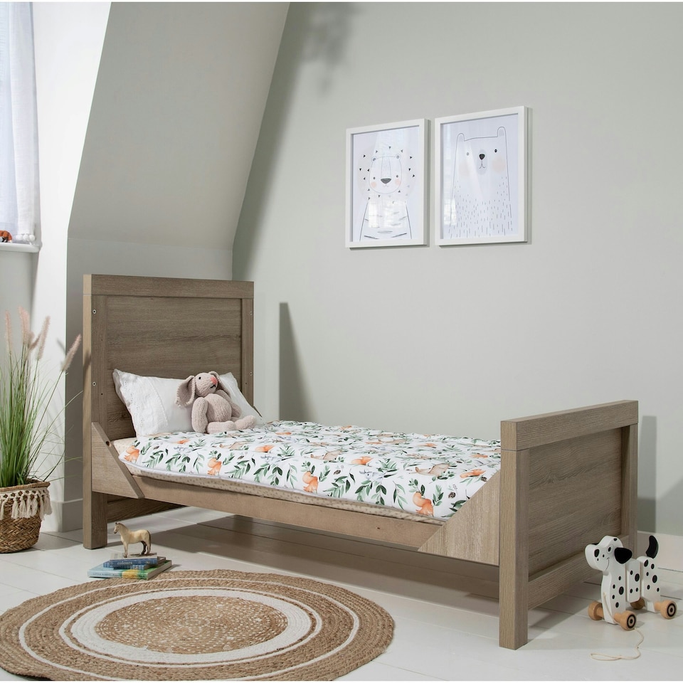 image 1 of Tutti Bambini Modena 3 in 1 Cot bed - Oak