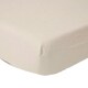 image 1 of Homescapes Natural Linen Fitted Sheet, Single Cream | Single