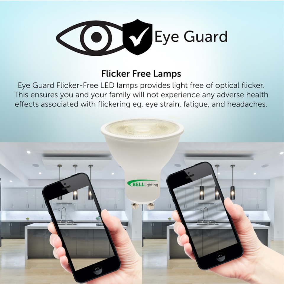 image 1 of BELL Lighting GU10 Dimmable LED Spotlight 4.4W Light Bulb Daylight White 6000K
