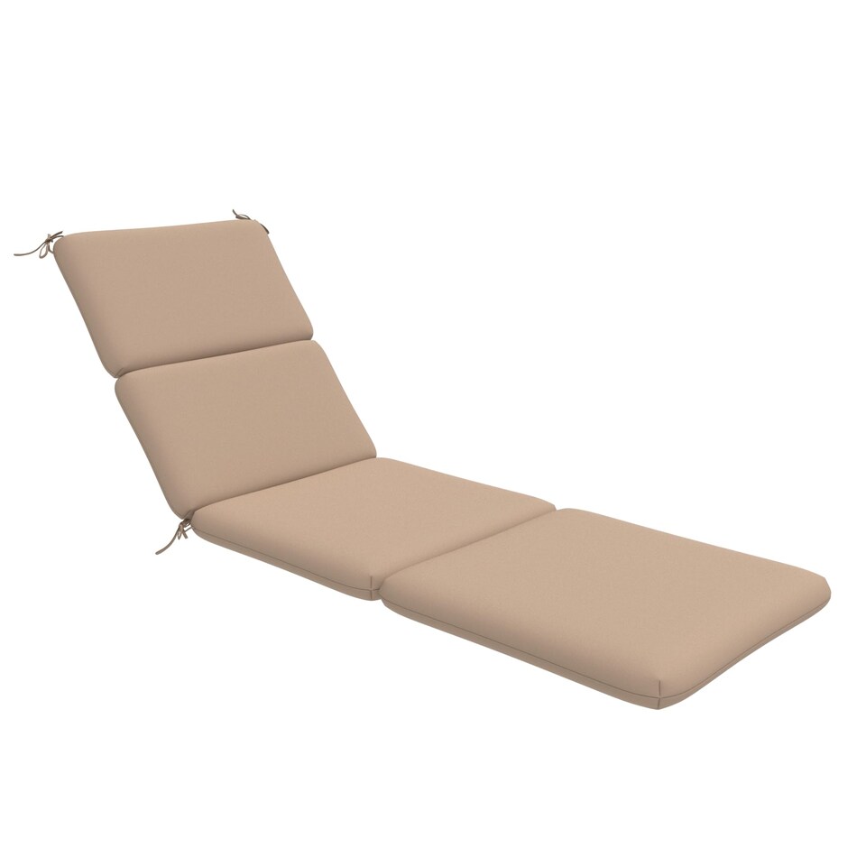 image 1 of Cover Rite Comfortable Rectangle Lounge Chair Cushion Pack of 1, back cushion 22.5 in W x 28 in H x 3 in D, Beige