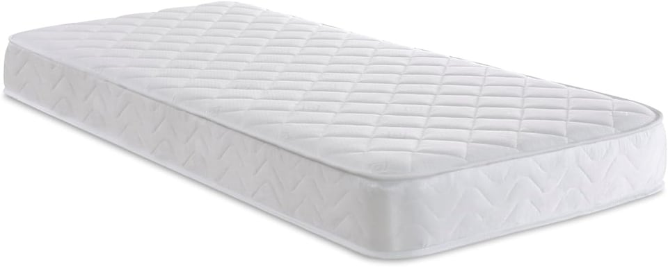image 1 of Foam-Free Pocket Spring Mattress - 18cm Deep, Medium Feel Cooltouch+ Breathable | White | Small Single