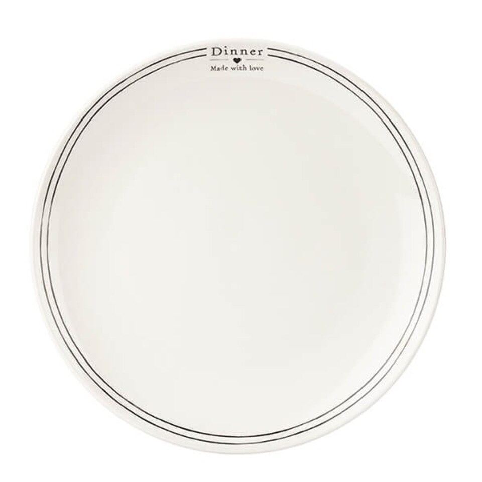 Made With Love Dinner Plate