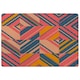 image 1 of Striped bright geometric pattern (Rug) Multi | XL: 160x230cm