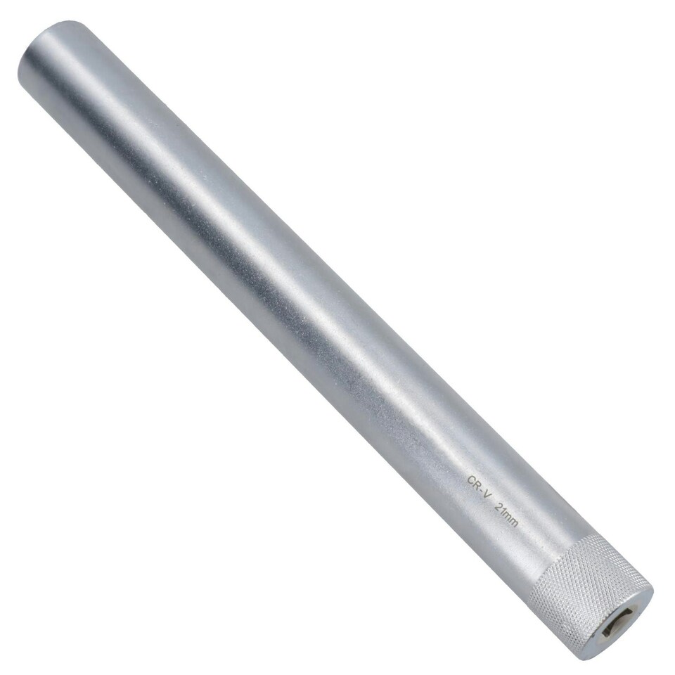 image 1 of 21mm Extra Long Spark Plug Socket Magnetic Thin Walled For Motorcycles Bikes