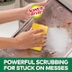 image 4 of Scotch-Brite Classic Heavy Duty Scrub Sponge Pack of 20 Bulk Buy | Yellow | One Size | 20