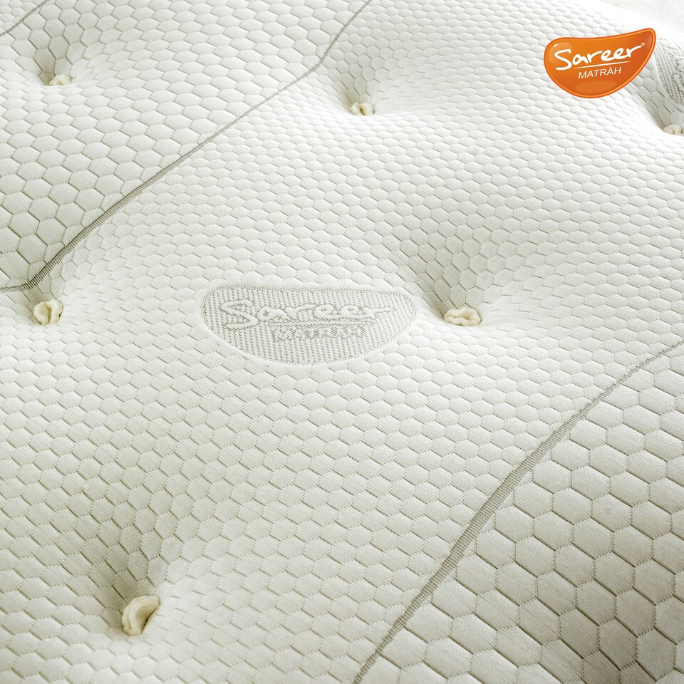 image 1 of Sareer Memory Coil Mattress - 5FT White | King