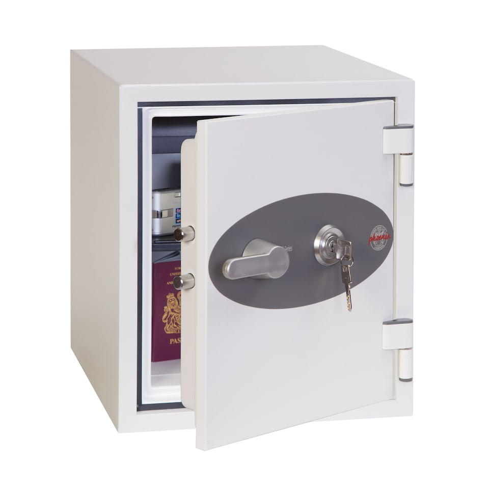 image 1 of Phoenix Titan FS1282K Size 2 Fire & Security Safe with Key Lock.