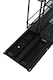 image 5 of Living and Home Multi-functional seasoning bottle storage rack multi-layer rack - Black