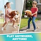 image 5 of AIYAPLAY Stick Horse with Wood Wheels, Pony Neighing and Galloping Sounds | Brown