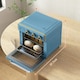 image 3 of HOMCOM 20L Mini Oven with Adjustable Temperature, 60 Min Time 1400W, Blue