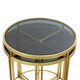 image 3 of Interiors by Premier Versatile Design Nesting Tables, Elegant Round Top Nesting Tables, Sturdy And Durable Modern Nesting Table Black