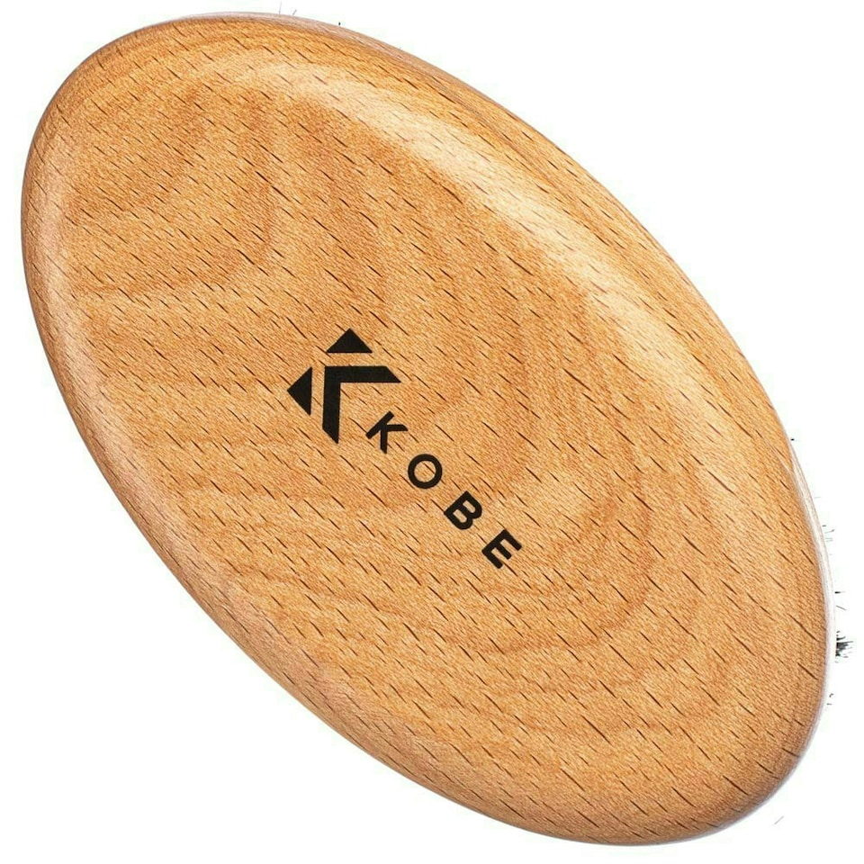 image 1 of Kobe Palm Beechwood Military Brush