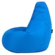 image 4 of Highback Gaming Beanbag Indoor and Outdoor Blue Set of 2