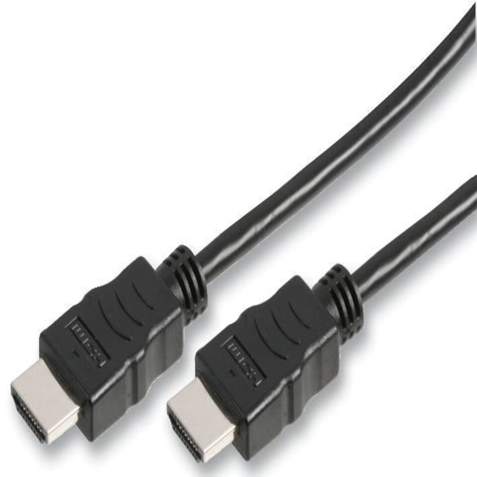 PRO SIGNAL - High Speed 4K UHD HDMI Lead with Ethernet, Male to Male, 2m Black