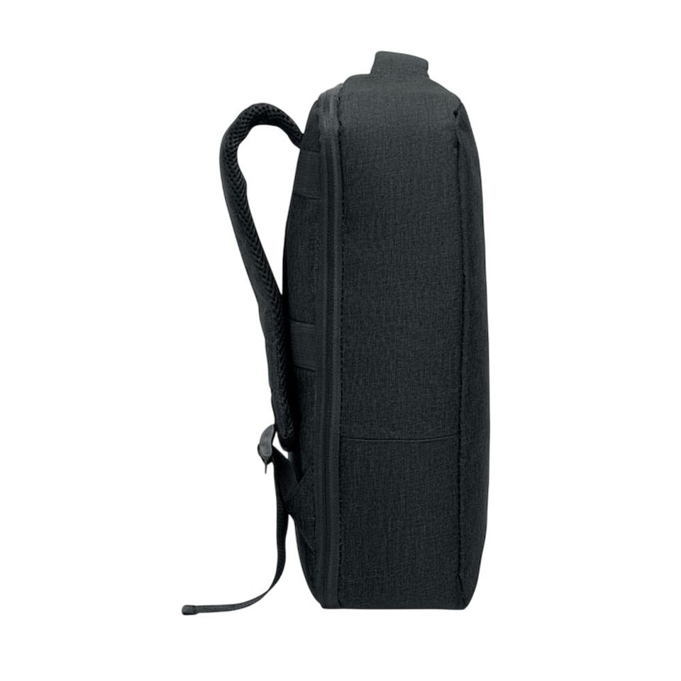image 1 of MidOcean Laugar Slim Laptop Backpack - Black - One Size Black