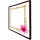 image 3 of Bamboo border (Picture Frame) Grey | S
