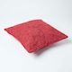 image 3 of Homescapes Nirvana Cotton Orange Cushion Cover - 60 x 60 cm | Orange | Orange | 60 x 60 cm