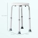 image 3 of HOMCOM Bath Chair Height Adjustable Shower Seat, Elderly Disabled