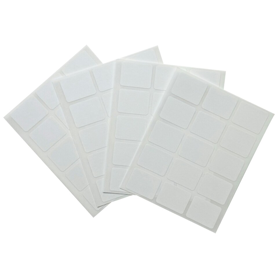image 1 of Pack of 120 White 19x25mm Rectangular Labels - Send 2 Pack