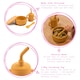 image 2 of Tiny Dining 4pc Baby Silicone Suction Feeding Set - Ochre