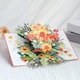 image 3 of Sunflower Charm Orange 3D Pop Up Greeting Card