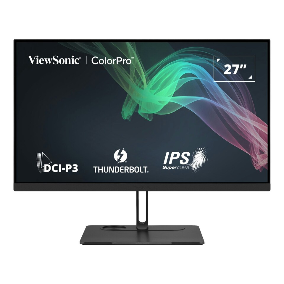Viewsonic VP2776T-4K 27" IPS UHD 4K Height Adjustable Monitor with Speakers