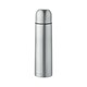 image 1 of MidOcean Mahua Double-Walled 500ml Bottle - Matt Silver Grey - One Size Grey | One Size