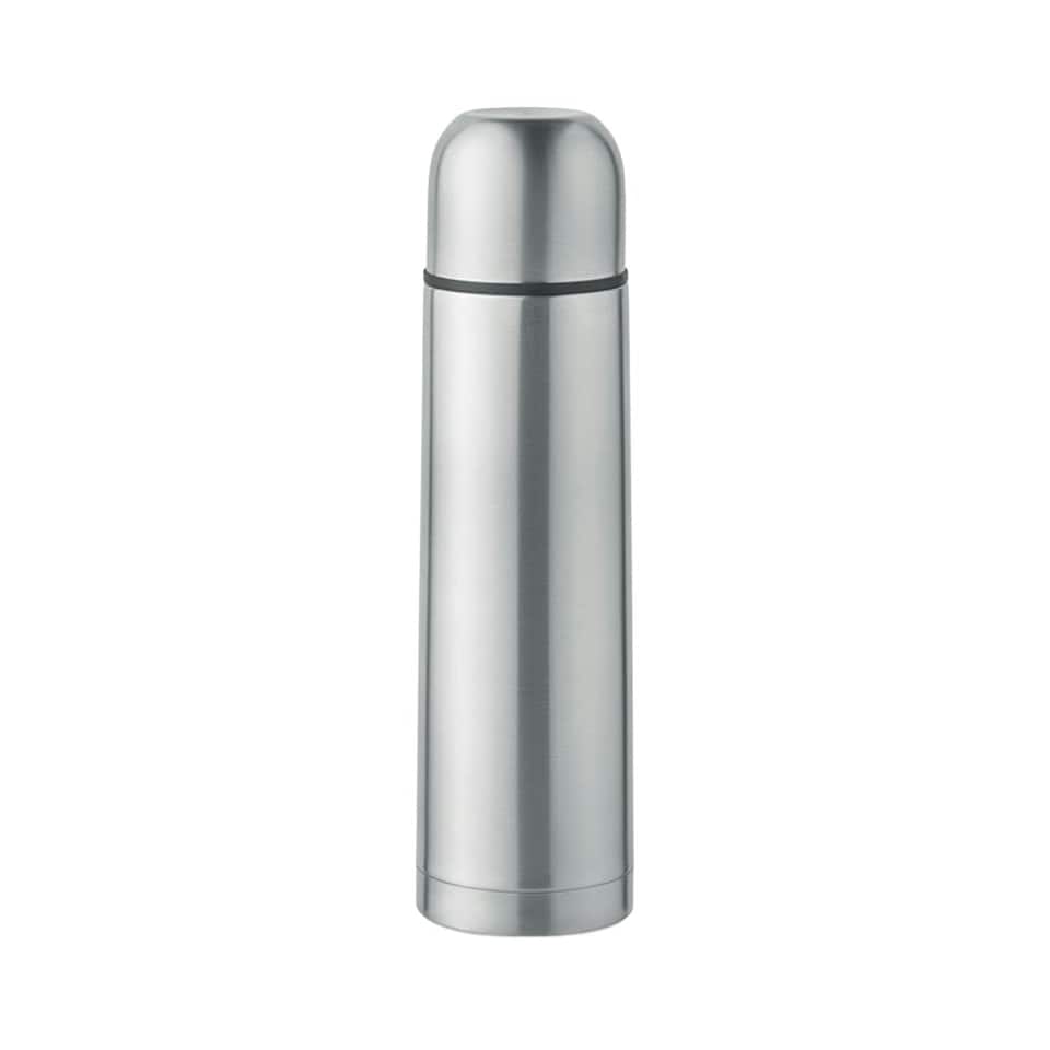 image 1 of MidOcean Mahua Double-Walled 500ml Bottle - Matt Silver Grey - One Size Grey | One Size