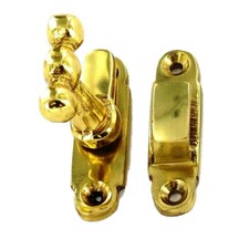 Securit Brass Showcase Catch - Gold - 40mm
