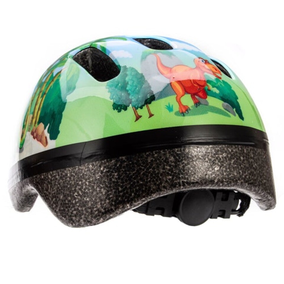 image 1 of Helmet for Kids Toddlers – Lightweight Adjustable Bike Helmet for Boys & Girls – Safety Crash Protection for Cycling, Scooter, Skateboard – MV62 Multi | Dinosaur | XS